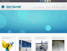 Tablet Screenshot of limpiezasiberolimp.com